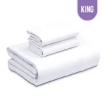 Microfiber Duvet Cover Set Zipper – King 104″x90″