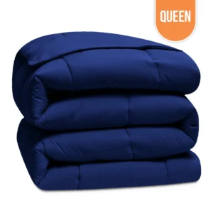 Economy Comforters Queen 90″x90″ – Navy Blue