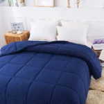 Economy Comforters Navy Blue Twin1