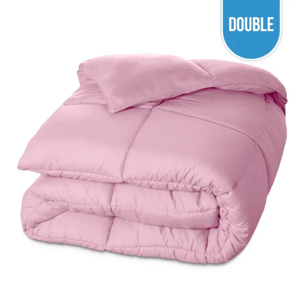 Economy Comforters Double 80″x90″ – Pink