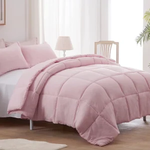 Economy Comforters Pink Double1