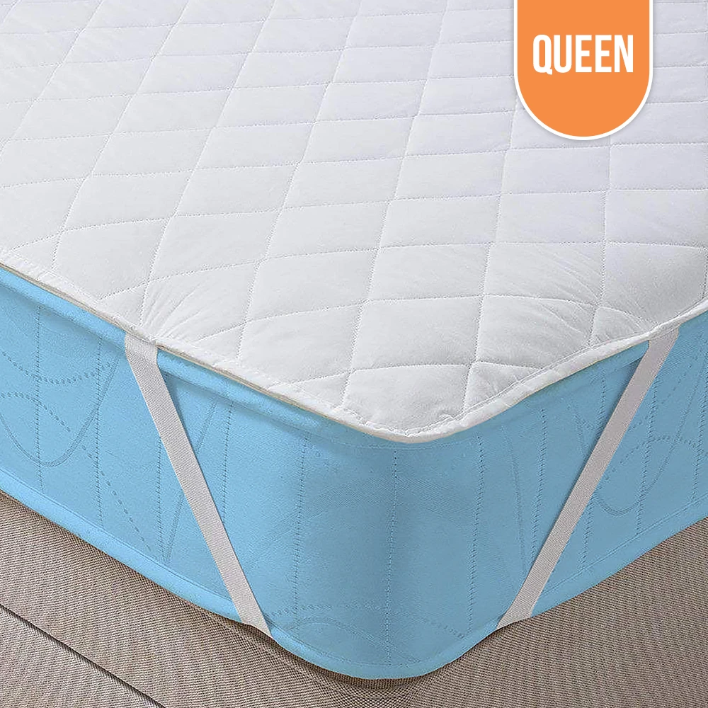Luxury Flat Mattress Pad 6oz Queen Luxury Flat Mattress Pad 6oz Queen