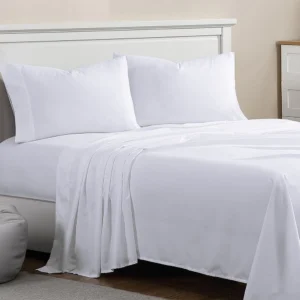 Microfiber Flat Bed Sheet Double1