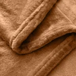 Polar Fleece Blanket Tan Twin2