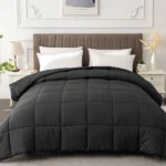 Premium Microfiber Comforters Dark Grey Twin1