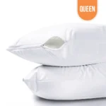 Microfiber Pillow Protector Zipper Queen 20"x30"