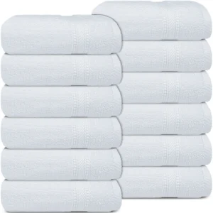 1st image Front White Face Towel