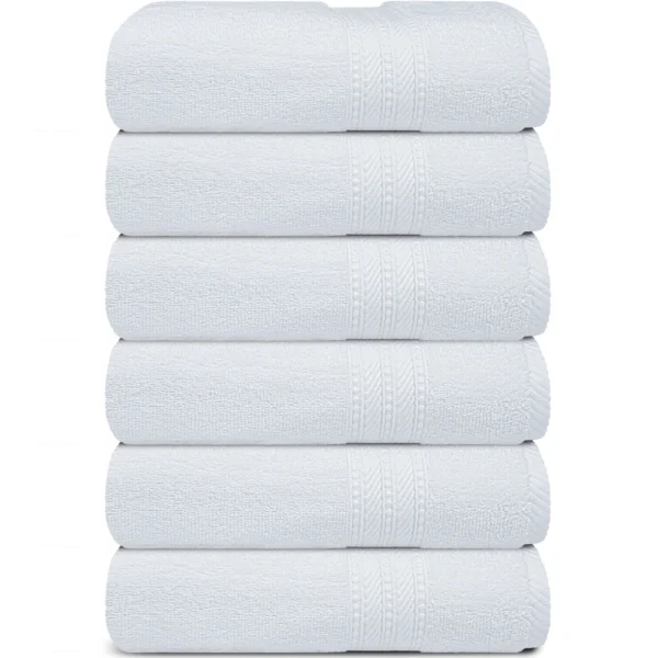 1st image Front White Hand Towel