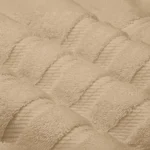 Beige Lush Ultra Luxury Towels Set Texture