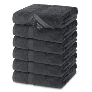 Whistler Premium Hand Towel – Charcoal Grey 16″x27″