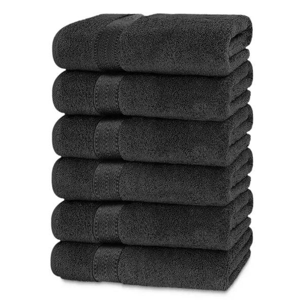 Prestige Luxury Color Hand Towel – Dark Grey 16″x28″