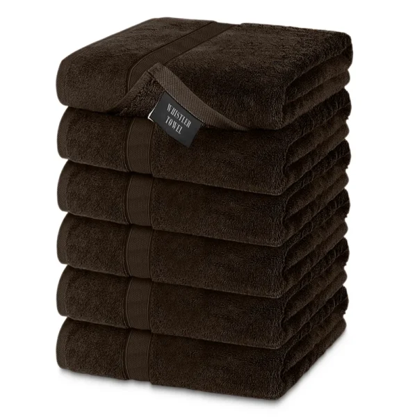 Whistler Premium Hand Towel – Espresso Brown 16″x27″