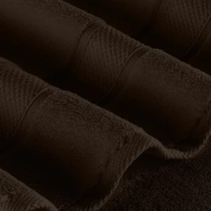 Espresso Brown Whistler Premium Towels Set Texture