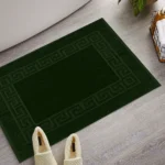 Hunter Green Prestige Luxury Bath Mat