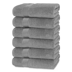 Prestige Luxury Color Hand Towel – Light Grey 16″x28″