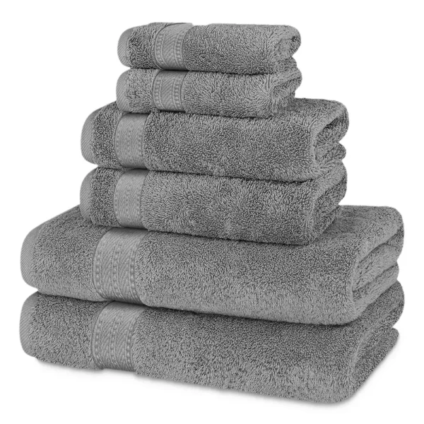 Prestige Luxury Color Towel Set – Light Grey