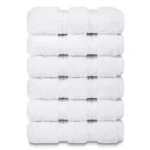 Lush Ultra Luxury Face Towel – White 13″x13″