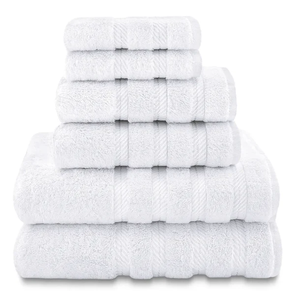 Lush Ultra Luxury Towel Set – White