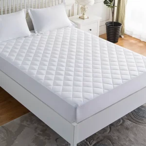 Luxury Fitted Mattress Pad 6 oz Fill Double 54"x80"x15"