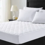 Luxury Fitted Mattress Pad 6 oz Fill King 78"x80"x15"