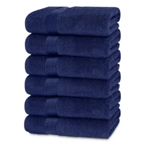 Prestige Luxury Color Hand Towel – Navy Blue 16″x28″