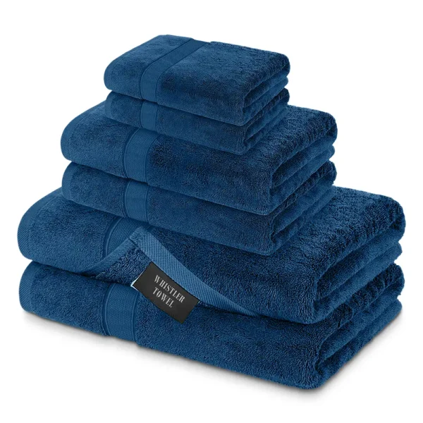 Whistler Premium Towel Set – Navy Blue