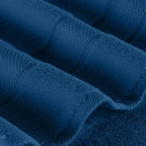 Navy blue Whistler Premium Hand Towel Texture