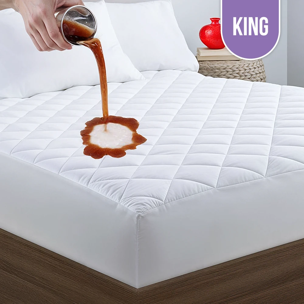 Premium Fitted Mattress Pads King Premium Fitted Mattress Pads King