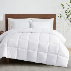 Premium Microfiber Comforters White Twin1