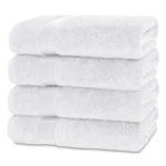 Prestige Luxury Bath Towels – White 26″x52″