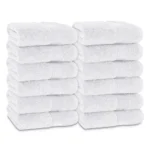 Prestige Luxury Face Towel – White 13″x13″