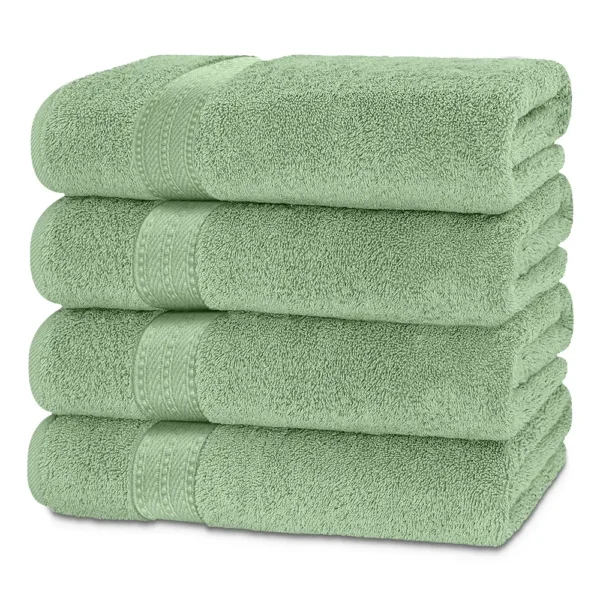 Prestige Luxury Color Bath Towels - Sage Green 26"x52"