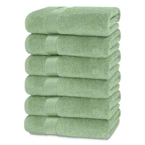 Prestige Luxury Color Hand Towel – Sage Green 16″x28″