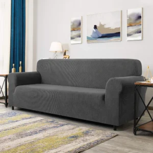 Sofa Cover Three Seater Grey1