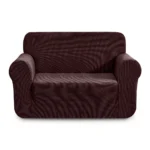 Premium Sofa Cover 2 Seater - Chocolate "57"x72"