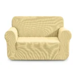 Premium Sofa Cover 2 Seater - Cream "57"x72"