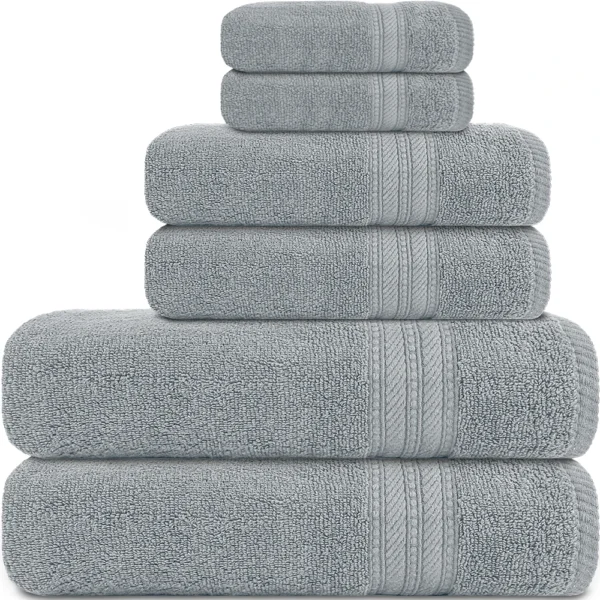 Light Grey Color Towel Set - Prestige Luxury Towel