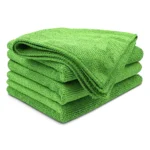 Green Microfiber Cleaning Cloths 16x16