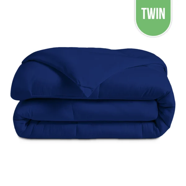 Economy Comforters Twin 66″x90″ – Navy Blue