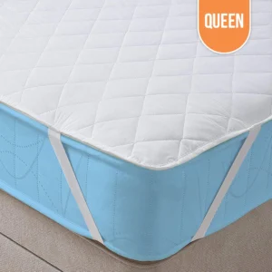 Luxury Flat Mattress Pad 6oz Queen