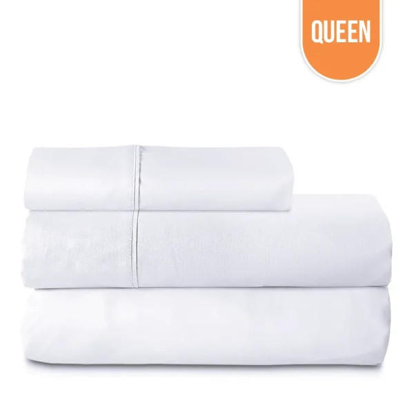 Microfiber Flat Bed Sheet Queen