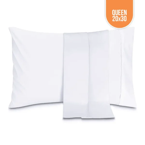 Microfiber Pillow Case Queen 20x30