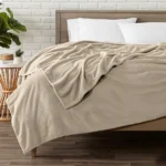 Vellux Blanket Tan Queen1