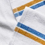 Double Stripe Barmop Towels Texture