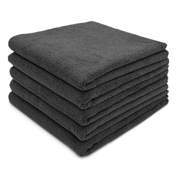 Premium Microfiber Cloths - Grey 12"x12" Pack of 12