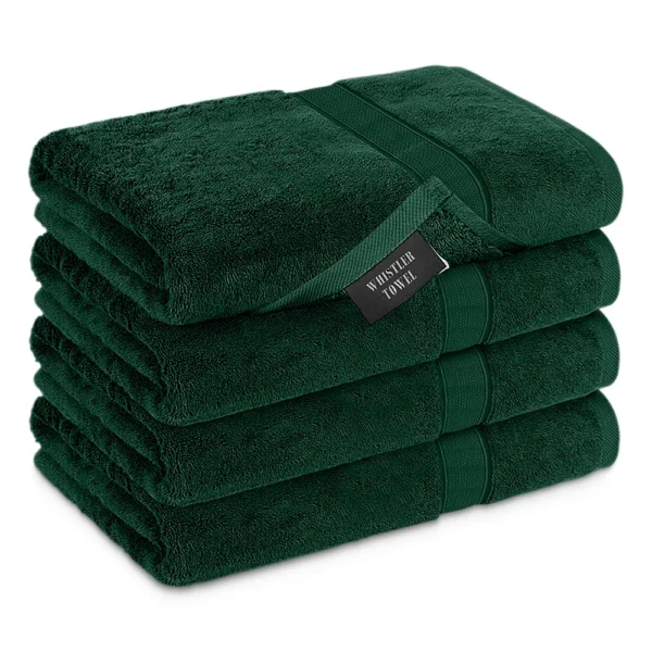 Whistler Premium Bath Towel – Hunter Green 24″x48″