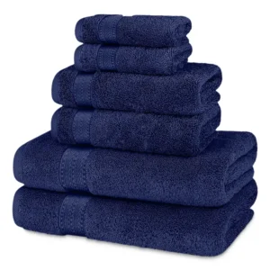 Prestige Luxury Color Towel Set – Navy Blue