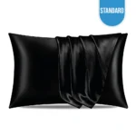 Satin Pillowcase Black Standard