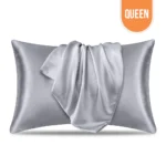 Satin Pillowcase Silver Queen