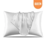 Satin Pillowcase White Queen